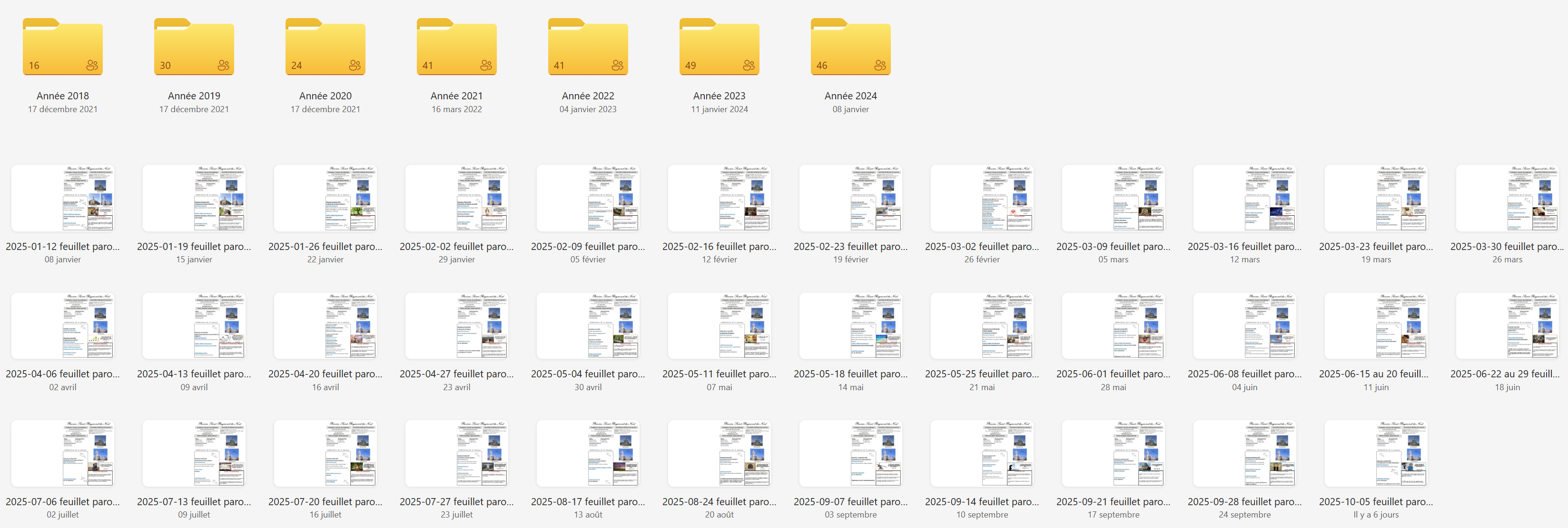 PAROISSE SAINT-RAYMOND-DU-NORD