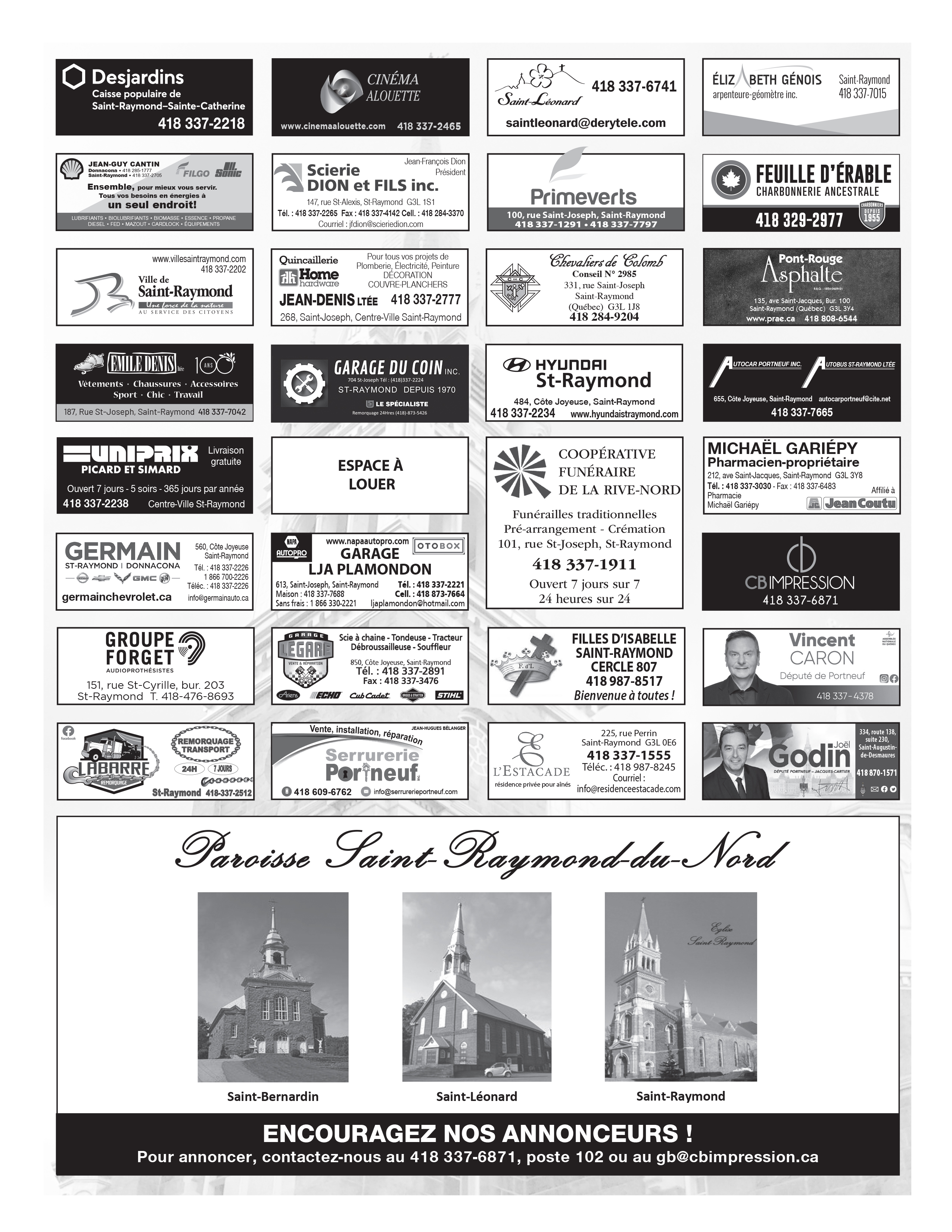 PAROISSE SAINT-RAYMOND-DU-NORD